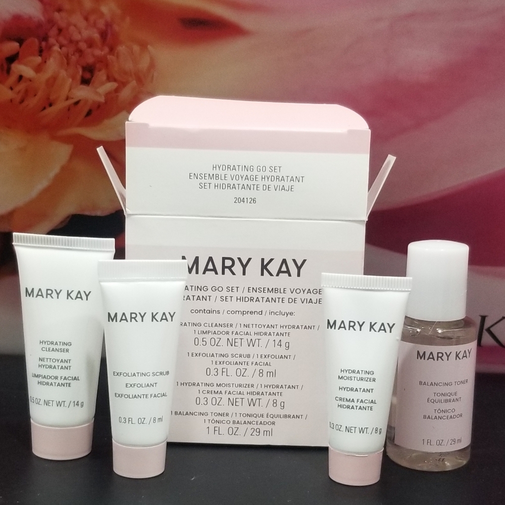 New Formula Mary kay skincare for Normal to dry skin The Go Set